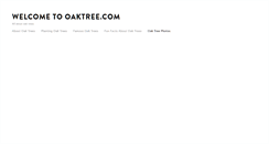 Desktop Screenshot of oaktree.com