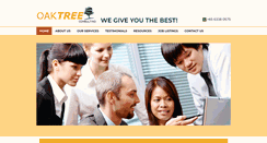 Desktop Screenshot of oaktree.com.sg