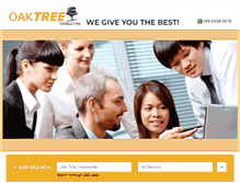 Tablet Screenshot of oaktree.com.sg